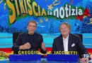 Cachet di Ezio Greggio ed Enzo Iacchetti a Striscia la Notizia
